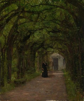 Promenade des feuilles - Fanny Edle von Geiger-Weishaupt — artwork view