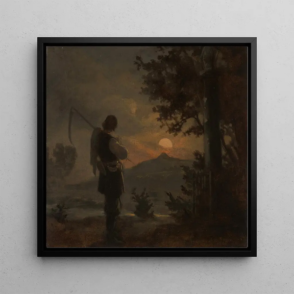 Reaper - Aleksander Kotsis — framed artwork on a wall