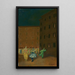 Carnival - Fausto Agnelli — framed artwork on a wall