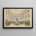 Bal in the Inner Cour of the Town Hall, 4th Arrondissement, Franco-Russian Festivals, Paris, October 19, 1893 - Fédor Hoffbauer — framed artwork on a wall