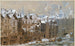 La Cité et le pont aux Changes en hiver 1650 - Fédor Hoffbauer — artwork view