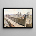 The Temple in 1450 - Fédor Hoffbauer — framed artwork on a wall