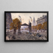 Passage des marins russes au Boulevard Saint-Germain 6ème arrondissement Fêtes Franco-Russes Paris le 20 octobre - Fédor Hoffbauer — framed artwork on a wall