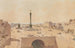 Place de la Bastille en 1841 - Fédor Hoffbauer — artwork view