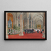 Reception of King Edward VII of England by President Loubet at the City Hall of Paris on May 2, 1903 - Fédor Hoffbauer — framed artwork on a wall