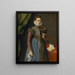Quintilia Fischieri - Federico Barocci | Painting — framed artwork on a wall