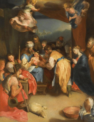The Circumcision of Christ - Federico Barocci — artwork view