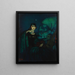 Pola Negri and Rudolph Valentino - Federico Beltrán Masses — framed artwork on a wall
