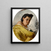 La coucher - Federico Maldarelli — framed artwork on a wall