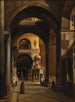 Venice view from inside Saint Mark's Basilica - Federico Moja — artwork view