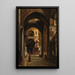 Venice view from inside Saint Mark's Basilica - Federico Moja — framed artwork on a wall