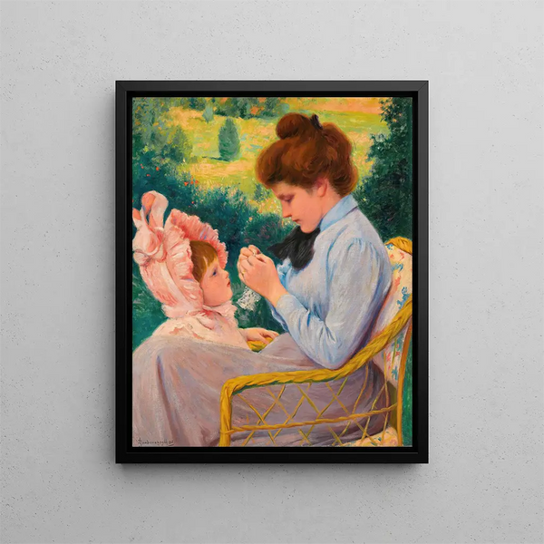The Hook - Federico Zandomeneghi — framed artwork on a wall