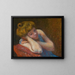 The Rest - Federico Zandomeneghi — framed artwork on a wall