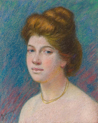 Head of Woman - Federico Zandomeneghi — artwork view