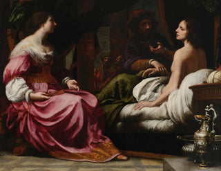 Antiochus, Prince of Syria, and Stratonice, his mother-in-law - Felice Ficherelli — artwork view