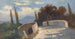Bridge with cypresses - Felicjan Moczik — artwork view