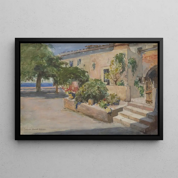 Bosquet - Felicjan Moczik — framed artwork on a wall