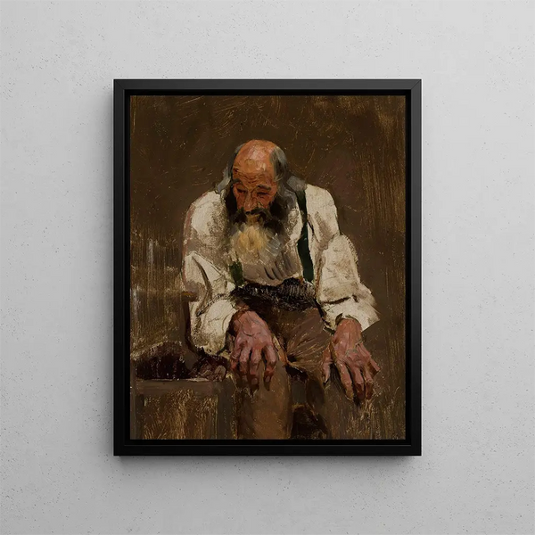 Ou - Feliks Cichocki — framed artwork on a wall