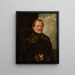 Portrait of Gracjan Rudowski - Feliks Pęczarski — framed artwork on a wall