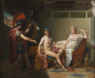 Hector Reprimanding Hélène and Paris - Felix Jan Ferdinand Heyndrickx — artwork view