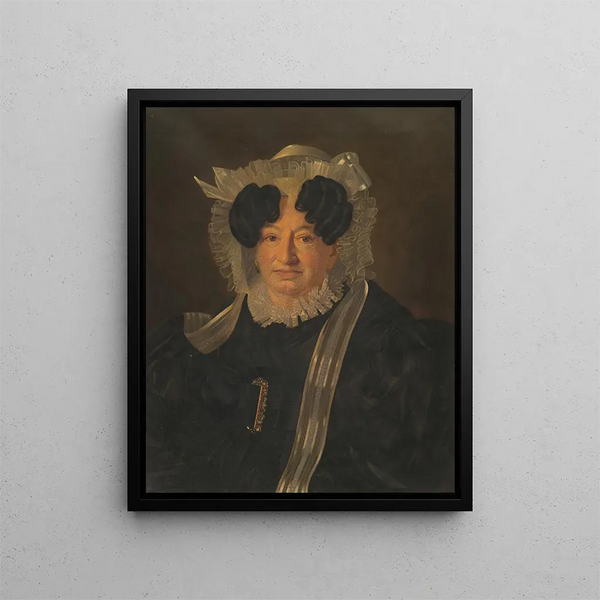 Katharina Barbara Tobler-Zuberbühler - Felix Maria Diogg — framed artwork on a wall