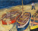 Fishing boats on the beach - Felix Nussbaum — artwork view