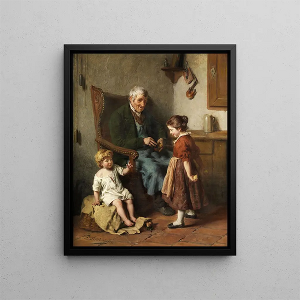 at Grovater - Felix Schlesinger — framed artwork on a wall
