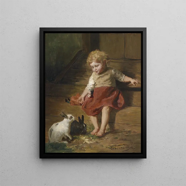 La poupée mère - Felix Schlesinger — framed artwork on a wall