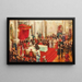 Banquet de couronnement - Felix Schwormstädt — framed artwork on a wall