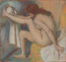 Woman Drying Her Foot - Edgar Degas — artwork view