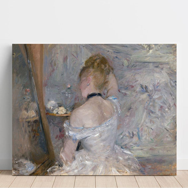 Reproduction of the painting Woman at her toilette - Berthe Morisot