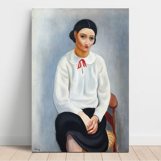 Reproduction Femme au Corsage Blanc - Moïse Kisling