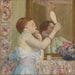 Woman with a Mirror - Frederick Carl Frieseke — artwork view