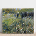 Reproduction of the painting Woman with a Parasol in a Garden - Pierre-Auguste Renoir