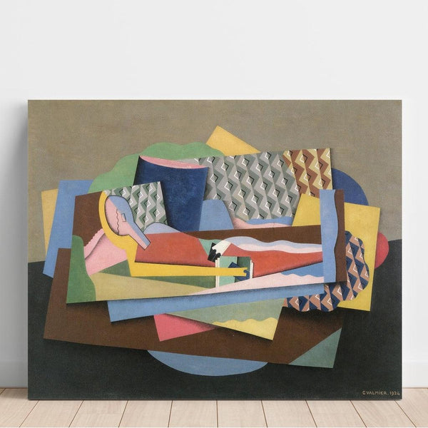 Reproduction of the painting Woman lying down - Georges Valmier