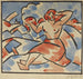 Woman in a landscape - Vclav pla — artwork view