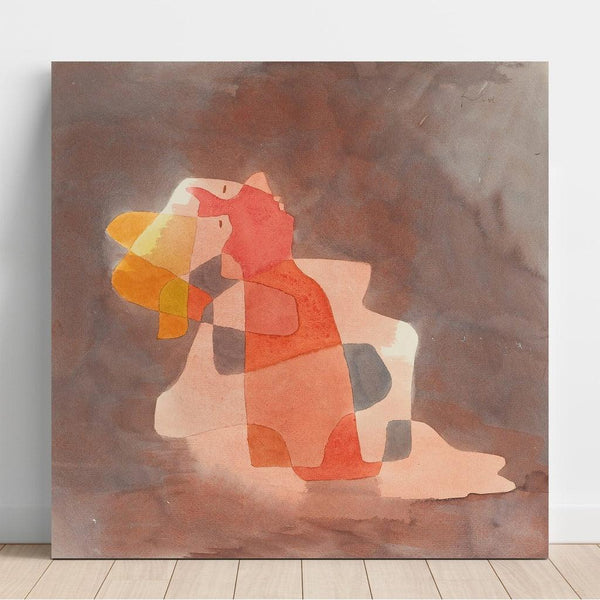 Reproduction of the painting Woman leaning back - Paul Klee