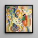 Woman Portuguese - Robert Delaunay — framed artwork on a wall