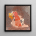 Woman leaning back - Paul Klee — framed artwork on a wall