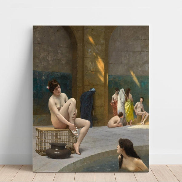 Reproduction of the painting Women in Bath - Jean-Léon Gérôme