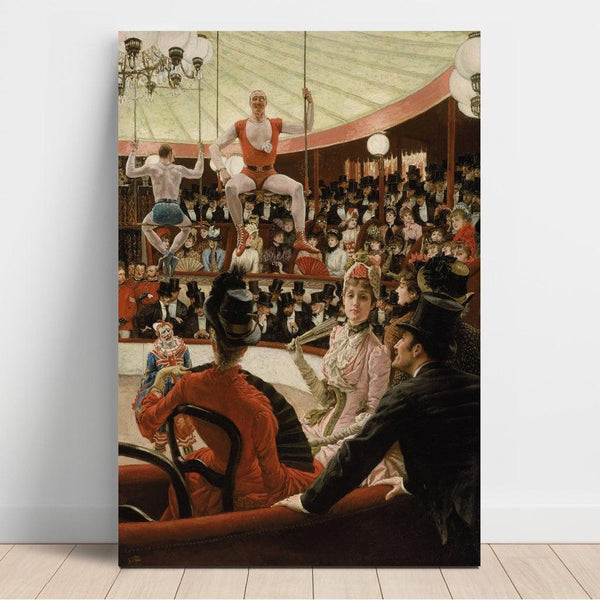 Reproduction of the painting Women of Paris painting - L'amant du cirque - James Tissot