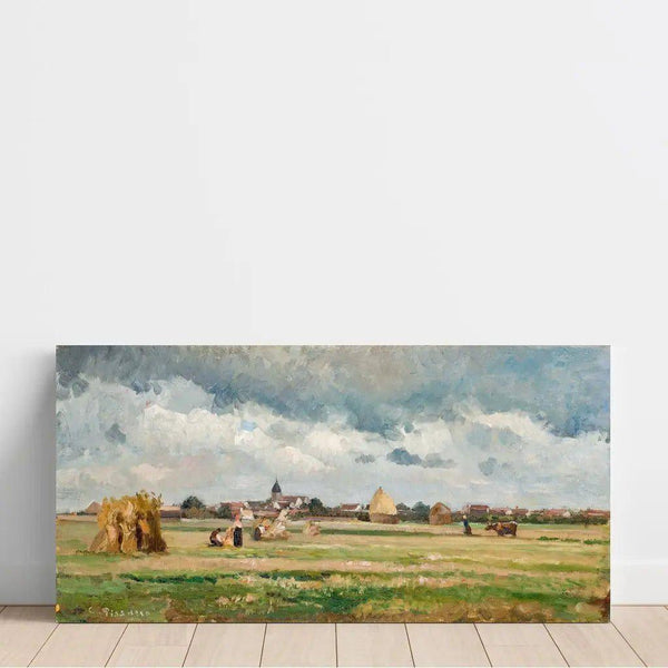 Reproduction of the painting Fenaison - Camille Pissarro