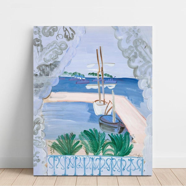 Reproduction of the painting Open Window at Golfe-Juan - Raoul Dufy