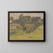 Children in a Meadow - Ferdinand Balzer — framed artwork on a wall