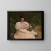 Beautiful Painting in the Skin - Ferdinand Bassot — framed artwork on a wall
