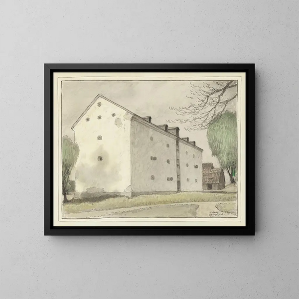 Gripsholm - Ferdinand Boberg — framed artwork on a wall