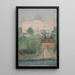 Sketch for a building for the Thiels Gallery - Ferdinand Boberg — framed artwork on a wall