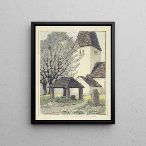 Conclusion - Ferdinand Boberg — framed artwork on a wall