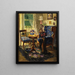 L'endroit préféré - Ferdinand Dorsch — framed artwork on a wall