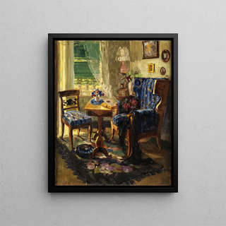 L'endroit préféré - Ferdinand Dorsch — framed artwork on a wall